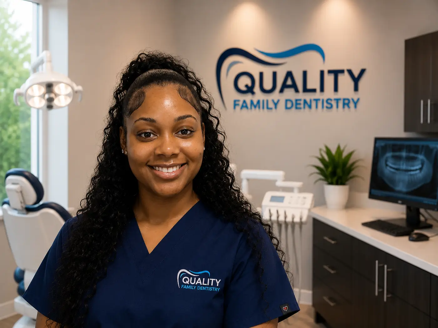 Lamira, dental assistant at Quality Family Dentistry